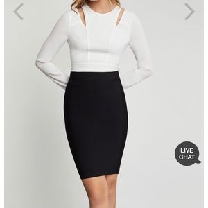 Bcbg Nathalia bandage skirt